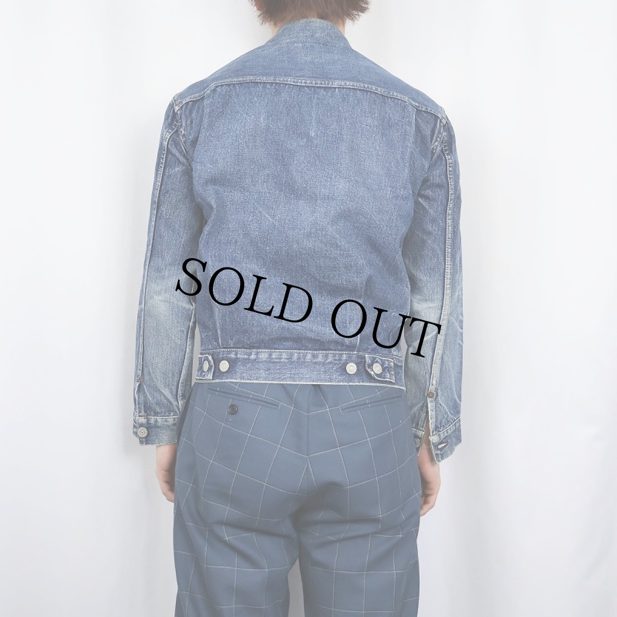 画像3: 50〜60's LEVI'S 507XX "紙パッチ" Denim Jacket 2nd model (3)