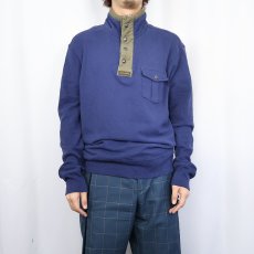 画像2: POLO Ralph Lauren ハイネックスウェット NAVY L (2)