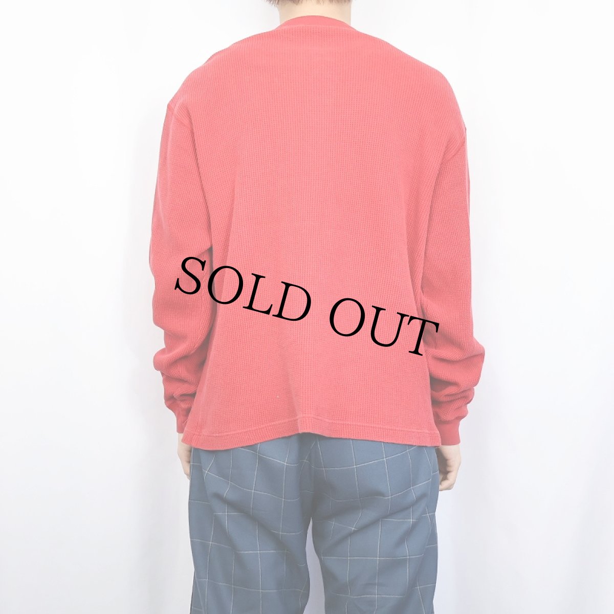 画像3: 90's GAP ヘンリーネック サーマルロンT M (3)