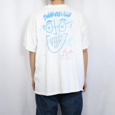 画像4: 90's Hard Rock Cafe USA製 "SIGNATURE SERIES EDITION VI ELTON JOHN" プリントTシャツ XL (4)