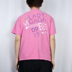 画像4: LADY GAGA "THE MONSTER BALL TOUR" ミュージシャンツアーTシャツ M (4)