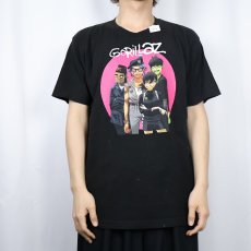 画像2: GORILLAZ ロックバンドTシャツ BLACK L (2)