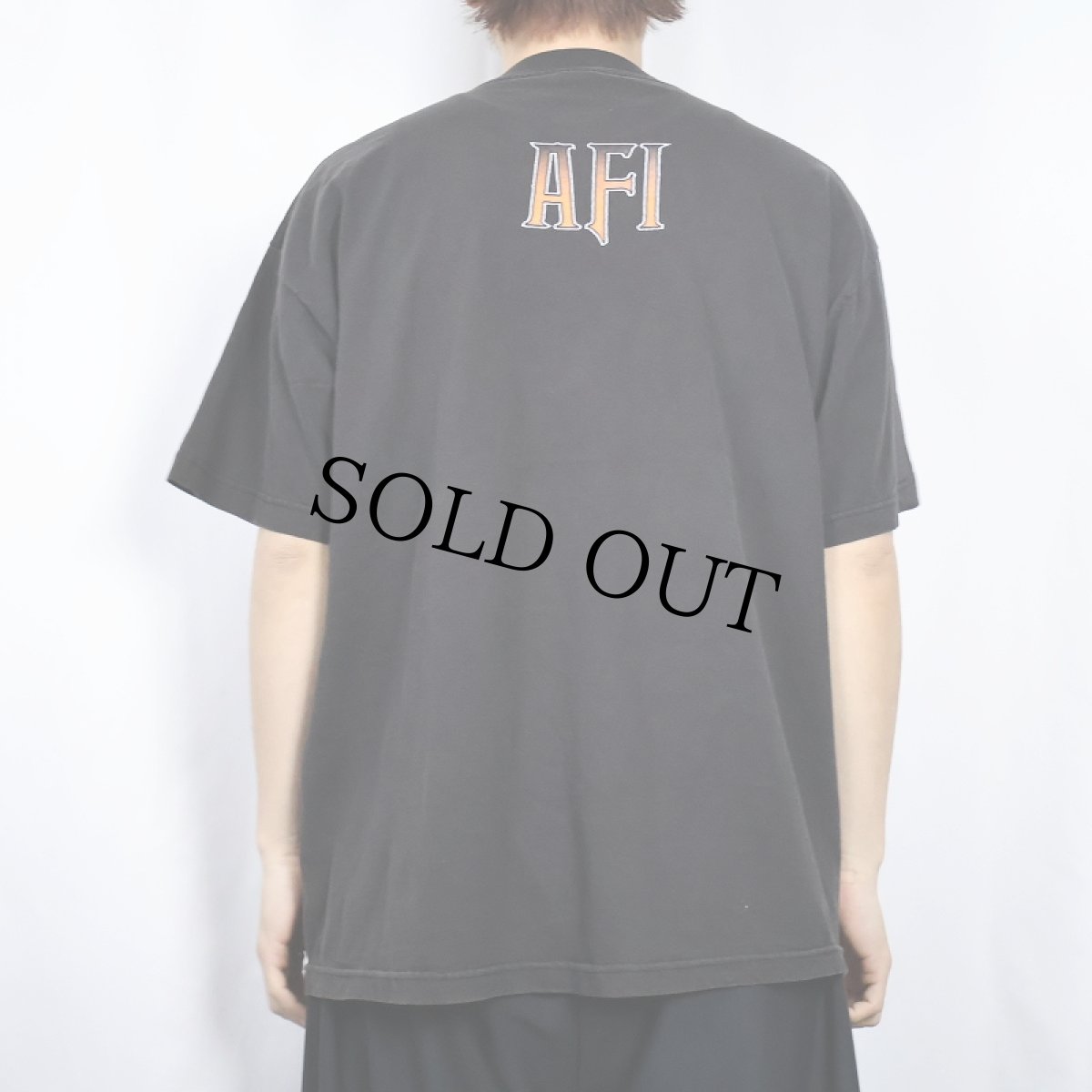 画像3: 90's AFI USA製 ロックバンドTシャツ BLACK XL (3)