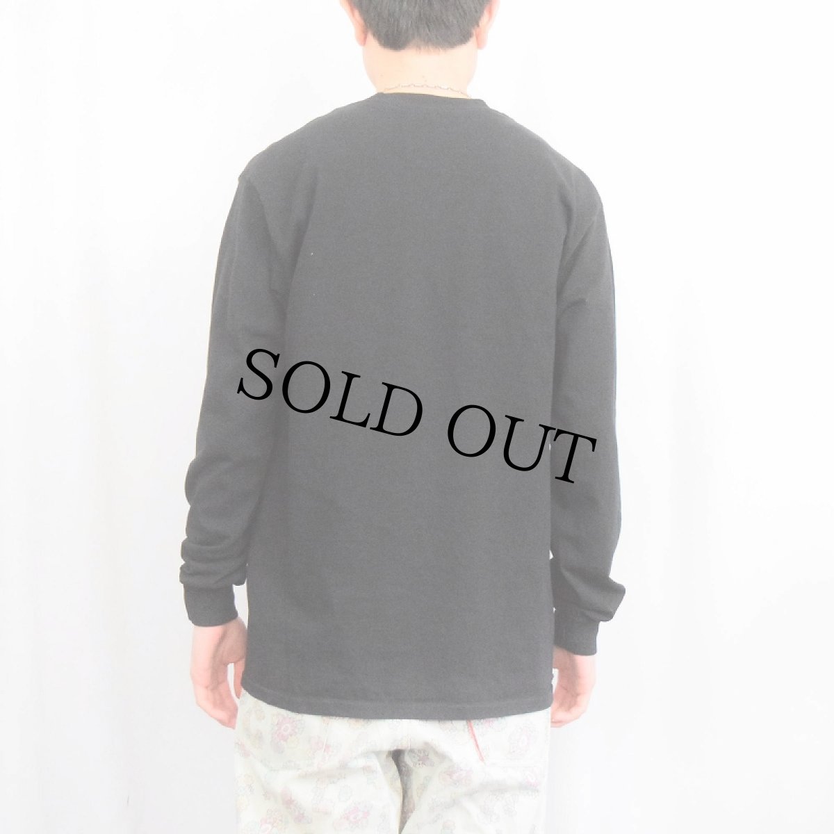 画像3: ジョジョの奇妙な冒険 "ゴゴゴゴゴ" プリントロンT BLACK (3)