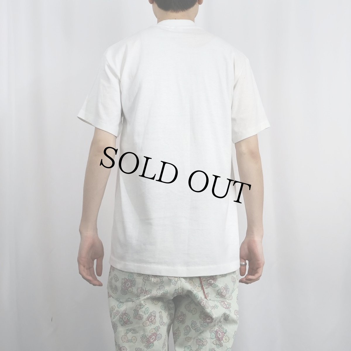 画像3: 90's Saddam Hussein USA製 イラク共和国元大統領プリントTシャツ L (3)