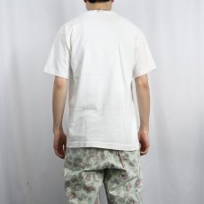画像3: 90's USA製 魚イラストプリントTシャツ L (3)