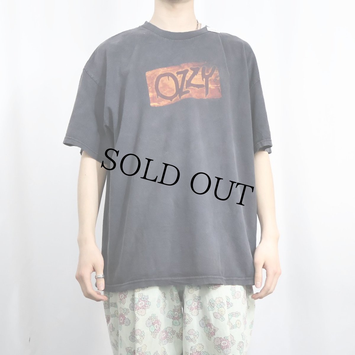 画像2: 90's Ozzy Osbourne ヘヴィメタルバンドTシャツ BLACK (2)