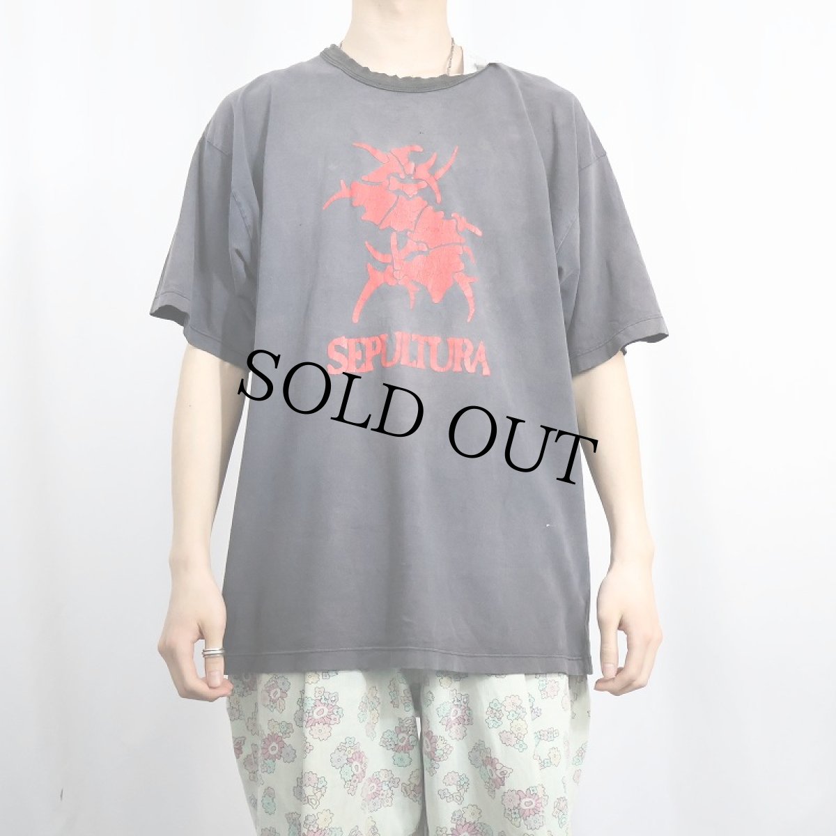 画像3: SEPULTURA ヘヴィメタルバンドTシャツ BLACK (3)