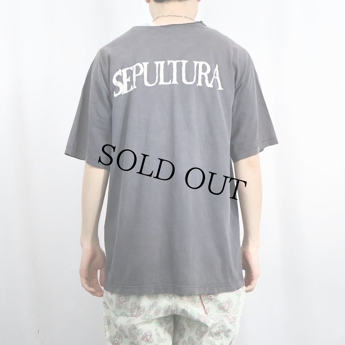 画像4: SEPULTURA ヘヴィメタルバンドTシャツ BLACK (4)