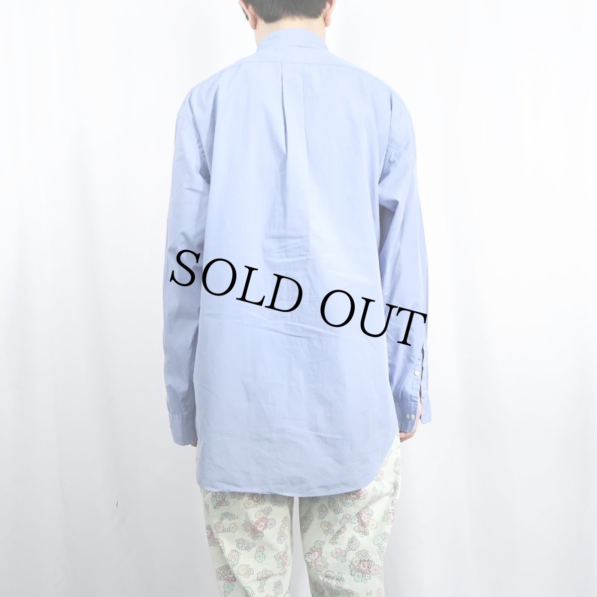 画像3: Ralph Lauren "YARMOUTH" コットンボタンダウンシャツ SIZE16 (3)