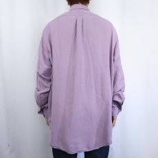 画像3: Ralph Lauren "CLASSIC FIT" リネン×シルク ボタンダウンシャツ XL (3)