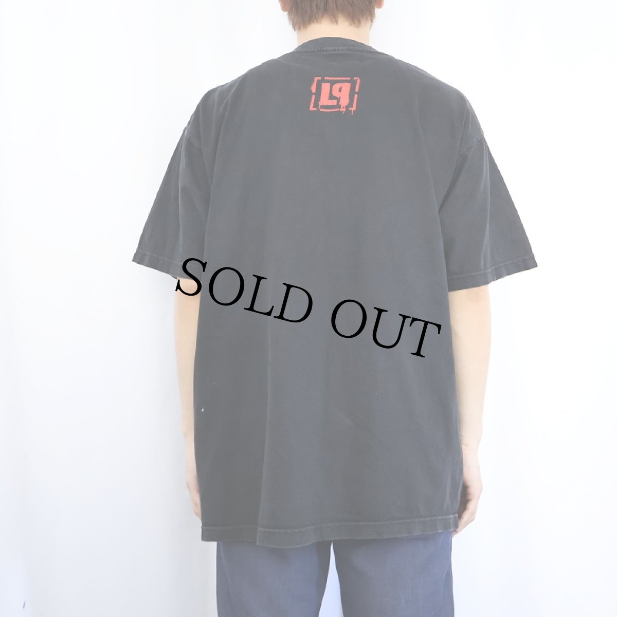 画像3: 2000's LINKIN PARK "METEORA" ロックバンドアルバムTシャツ BLACK XL (3)