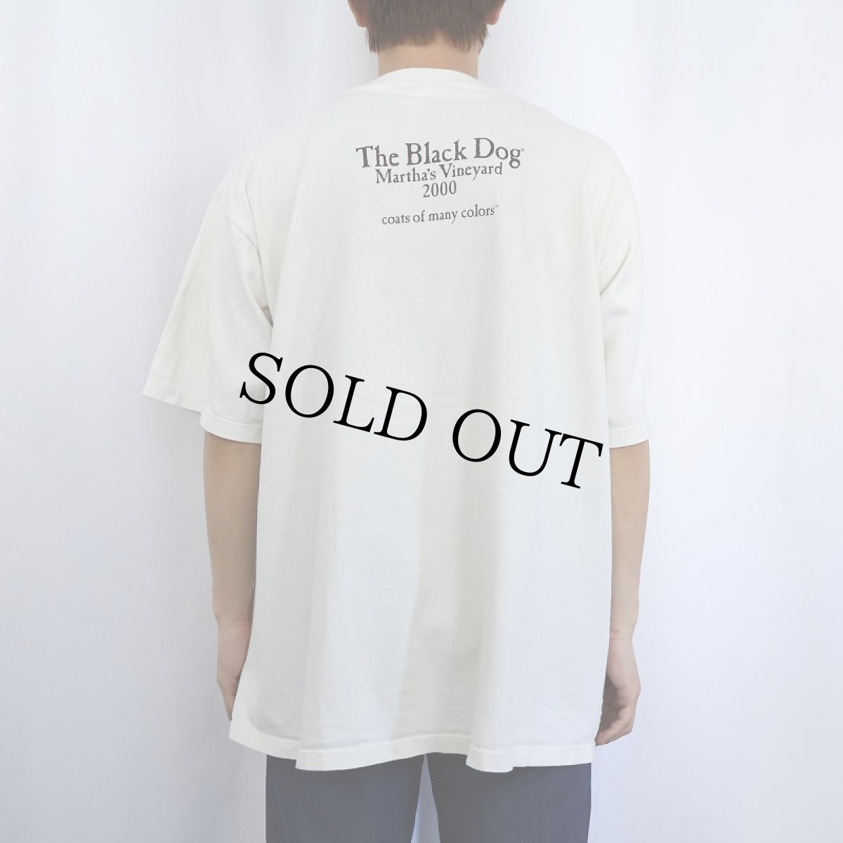 画像3: The Black Dog USA製 犬プリントTシャツ XL (3)