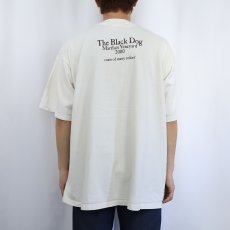 画像3: The Black Dog USA製 犬プリントTシャツ XL (3)