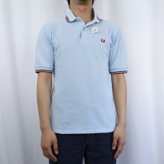 画像2: 90's FRED PERRY ENGLAND製 ロゴ刺繍 ポロシャツ XS (2)