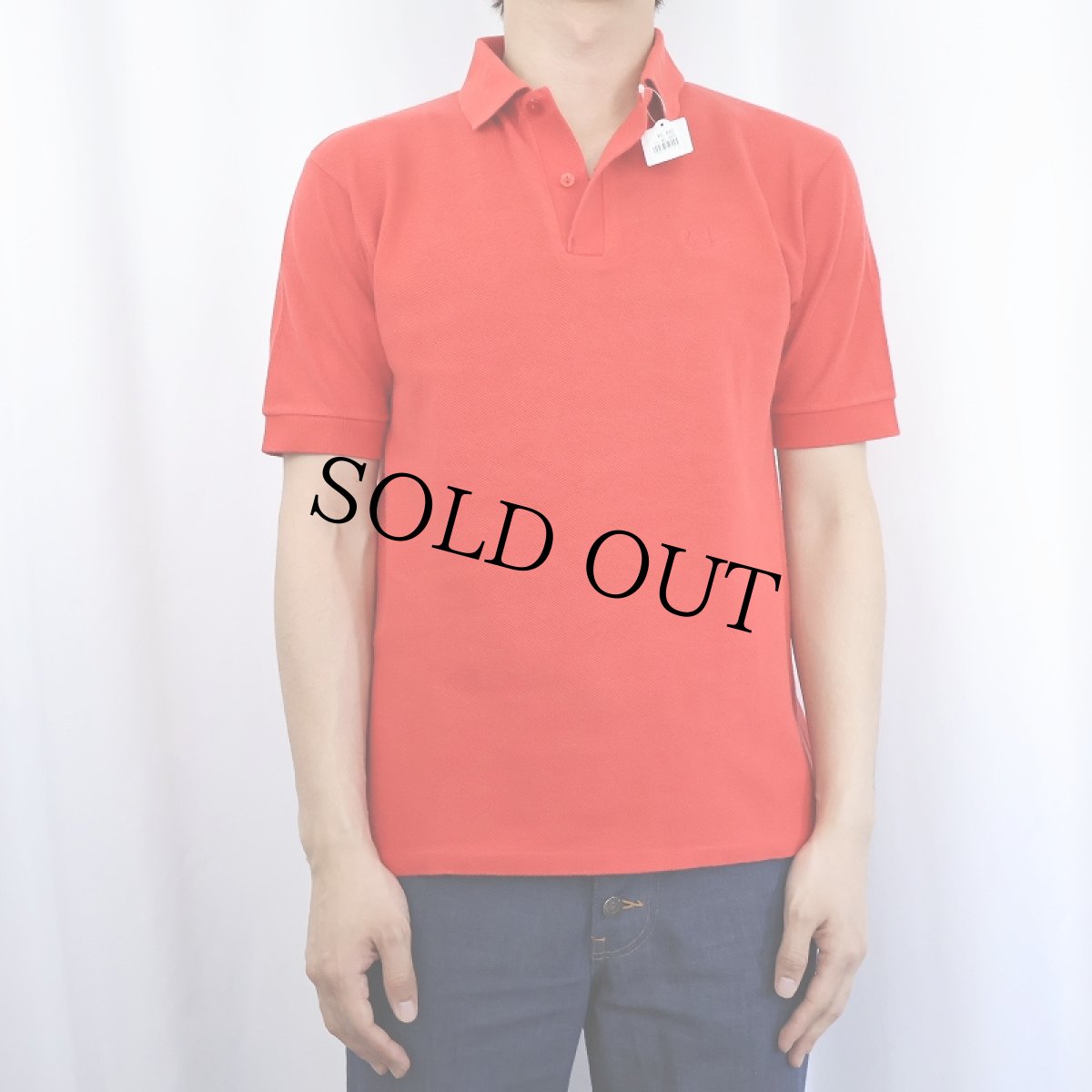 画像2: 80's FRED PERRY ENGLAND製 ロゴ刺繍 ポロシャツ SIZE40 (2)