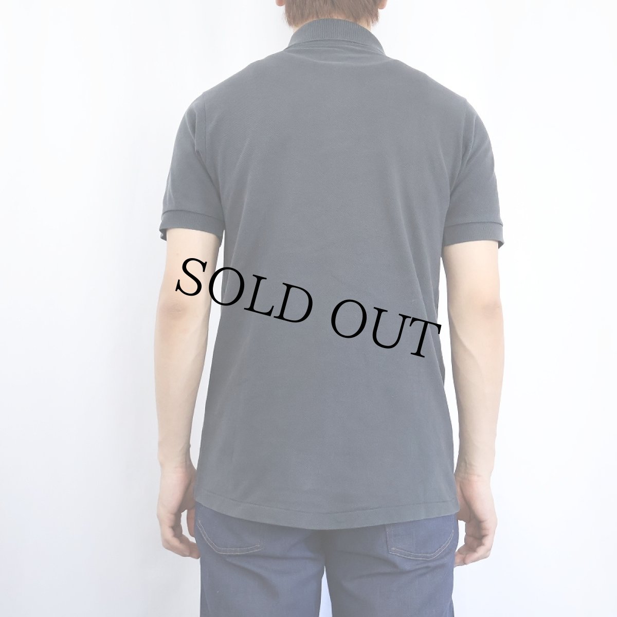 画像3: 80's FRED PERRY ENGLAND製 ロゴ刺繍 ポロシャツ BLACK SIZE40 (3)