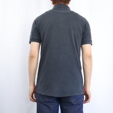 画像3: 80's FRED PERRY ENGLAND製 ロゴ刺繍 ポロシャツ BLACK SIZE40 (3)