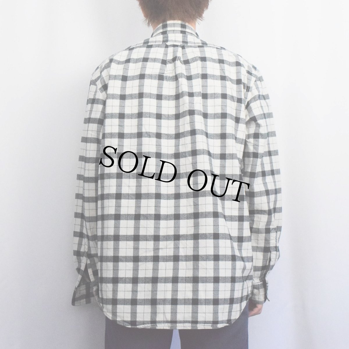 画像3: FILSON チェック柄 コットンシャツ M (3)