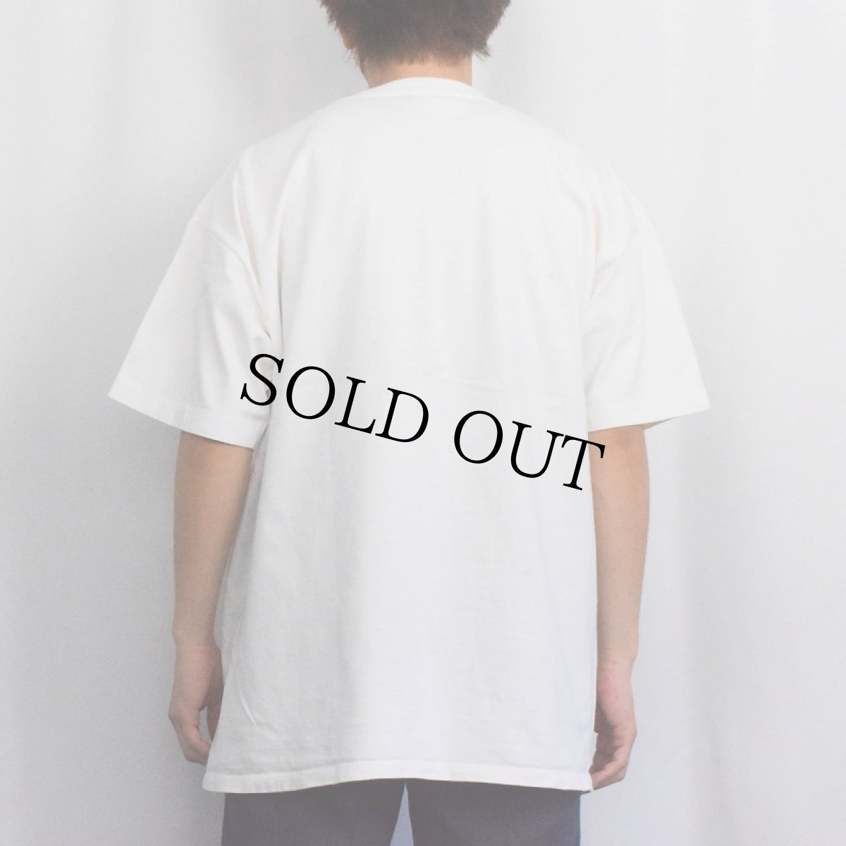 画像3: 90's Michelangelo アダムの創造 USA製 "Pull my finger." パロディプリントTシャツ XL (3)