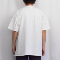 画像3: 90's Michelangelo アダムの創造 USA製 "Pull my finger." パロディプリントTシャツ XL (3)