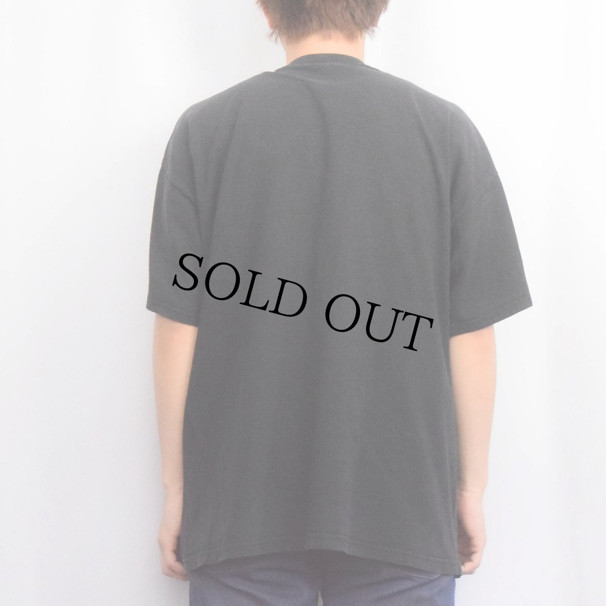 画像3: LEONARDO DA VINCI "Mona Lisa" アートプリントTシャツ BLACK XL (3)