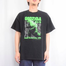 画像3: 2000's GODZILLA "WORLD DESTRUCTION TOUR" キャラクタープリントTシャツ BLACK XL (3)