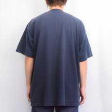 画像3: 2000's SPAM プリントTシャツ NAVY XL (3)