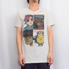 画像2: GORILLAZ ロックバンドTシャツ (2)