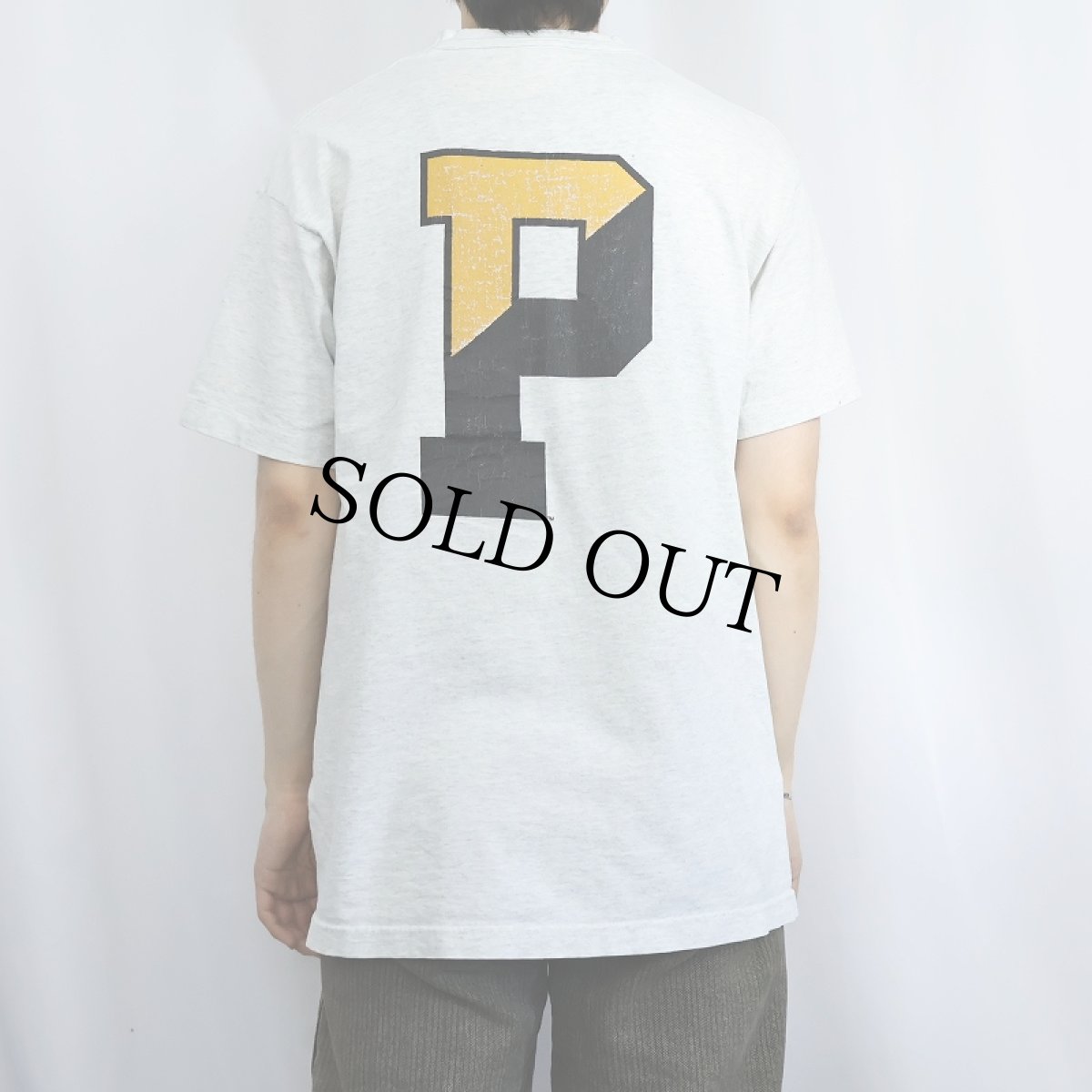 画像4: 90's USA製 "PURDUE UNIVERSITY" プリントTシャツ L (4)