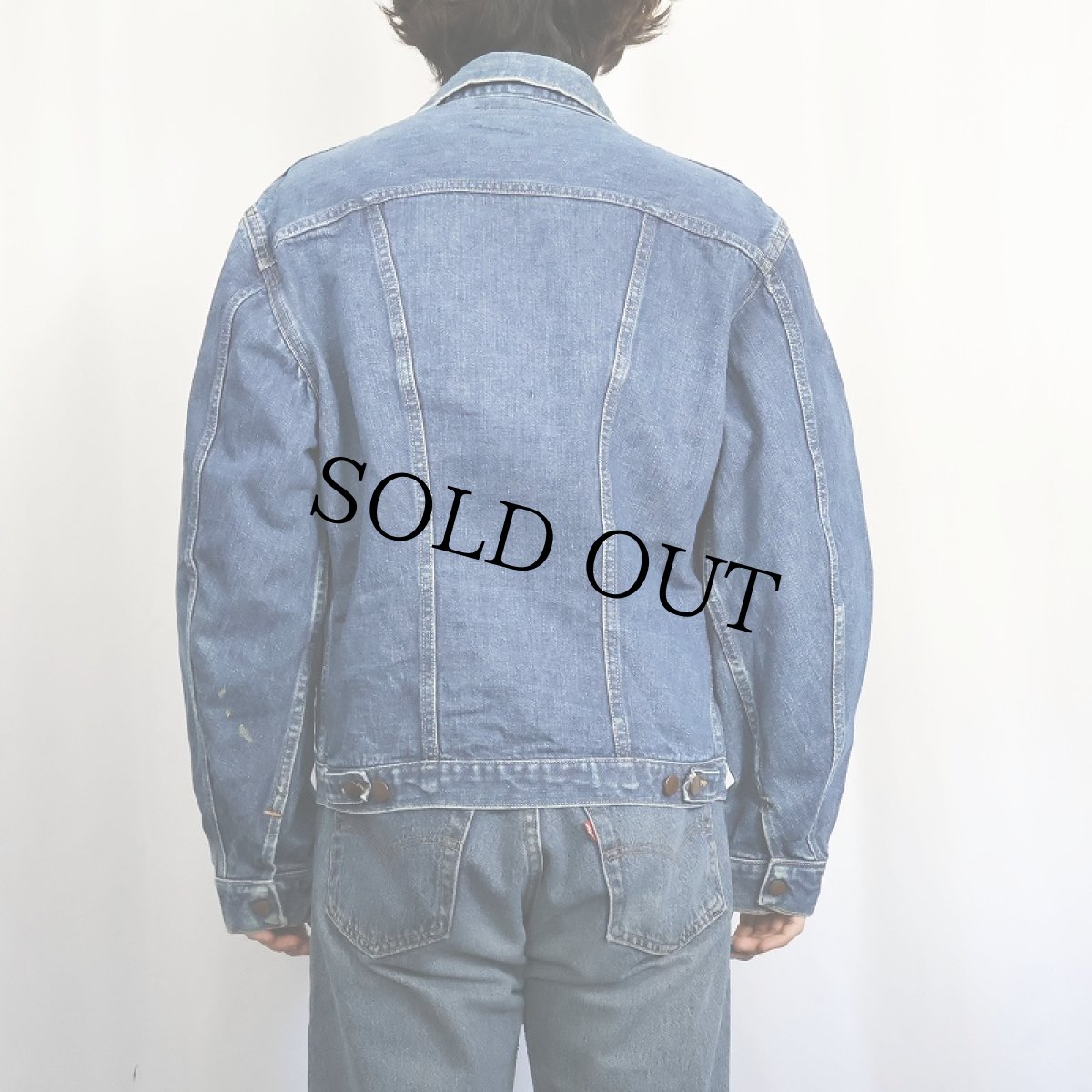 画像4: 60's Wrangler 24MJ デニムジャケット SIZE44 (4)