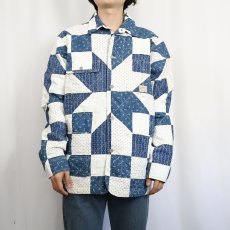 画像3: POLO COUNTRY Ralph Lauren パッチワーク キルティングジャケット M (3)