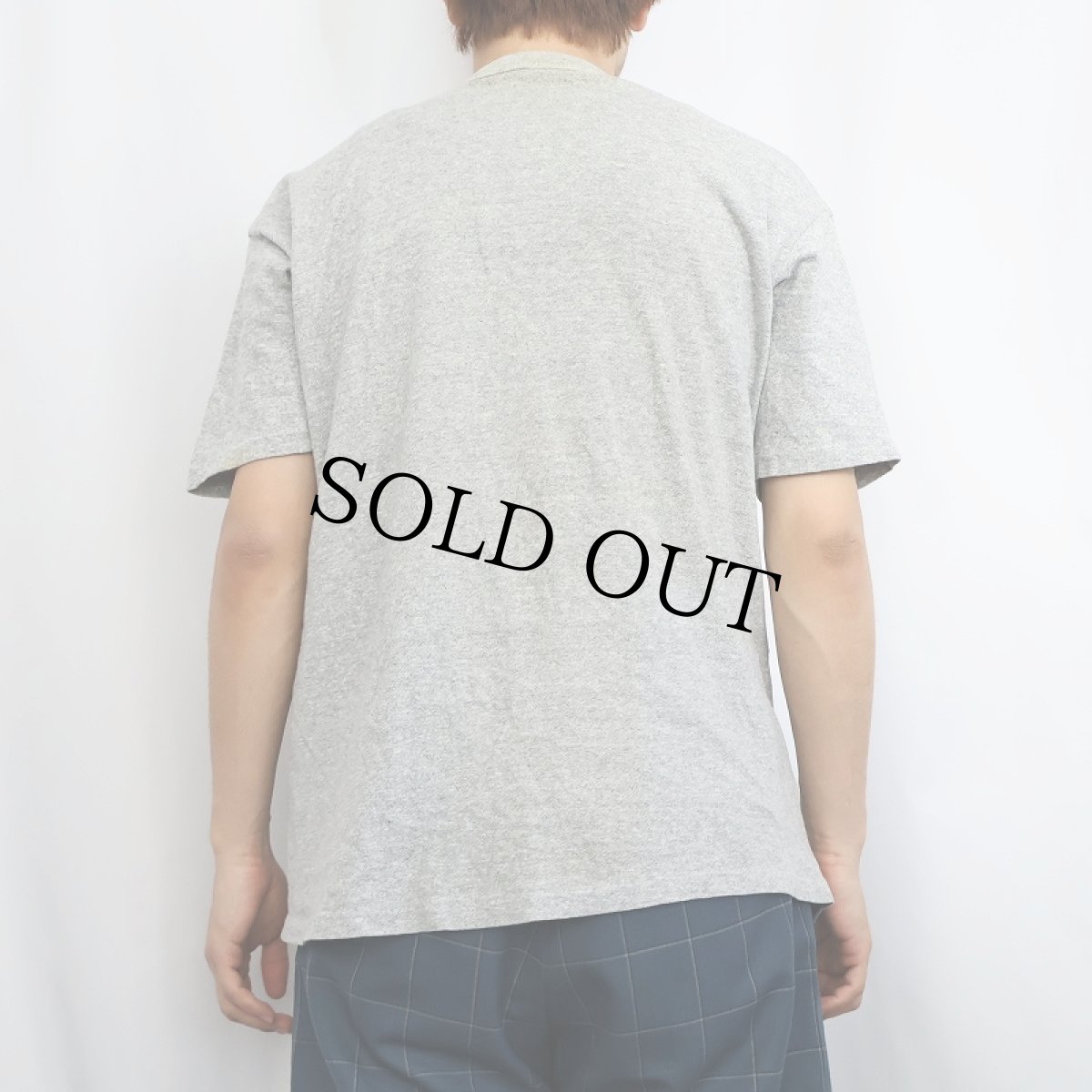 画像3: 〜90's "NAVY" プリントTシャツ (3)