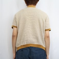 画像3: 60's "UNIVERSITY MAINE" ボーダー柄 プリント半袖スウェット (3)