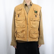 画像2: 70〜80's columbia sportswear co. フィッシングベスト (2)