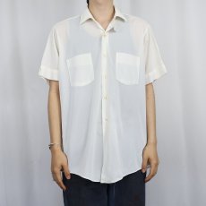 画像2: 70's TOWNCRAFT Penneys ポリエステルシャツ (2)