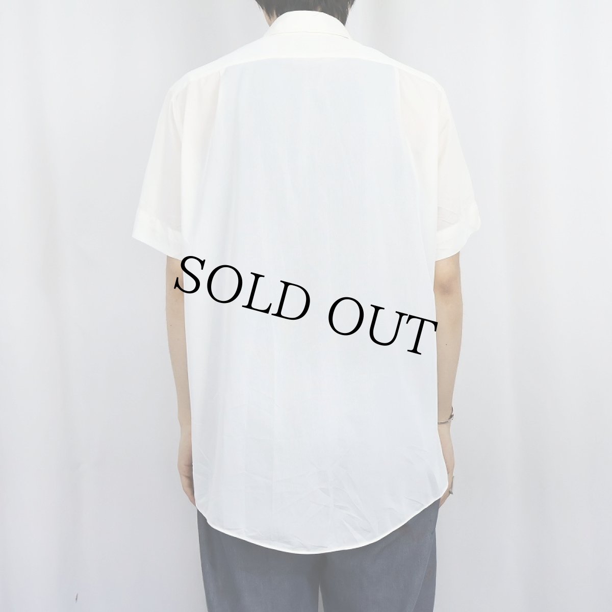 画像3: 70's TOWNCRAFT Penneys ポリエステルシャツ (3)