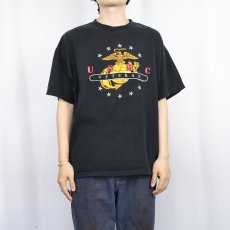 画像2: 2000's USMC プリントTシャツ BLACK XL (2)
