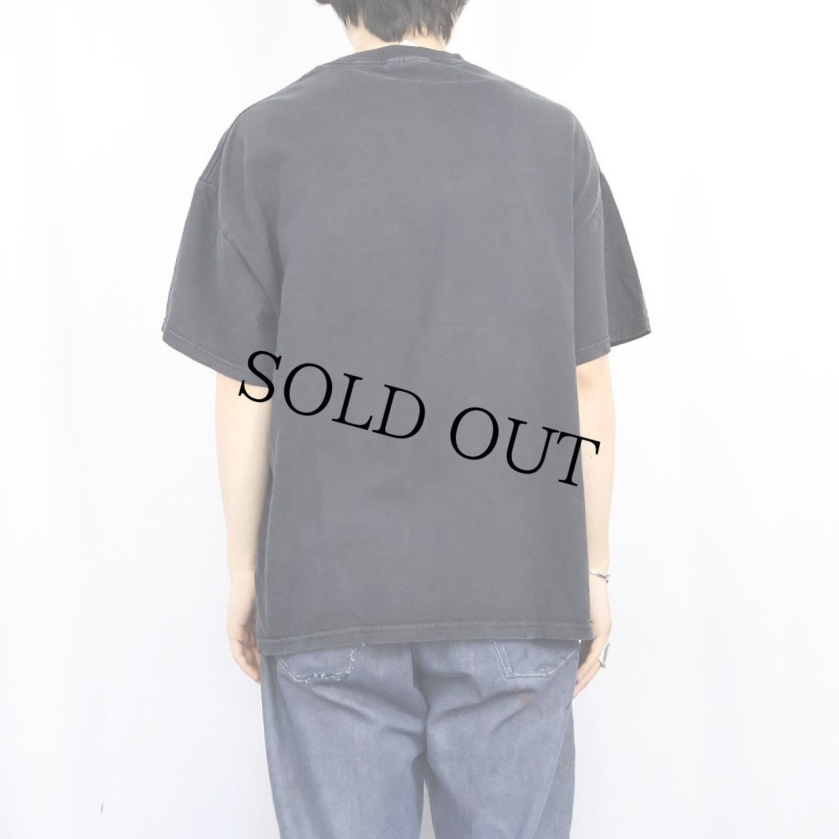 画像3: 2000's USMC プリントTシャツ BLACK XL (3)