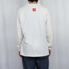 画像3: 90's〜 THE NORTH FACE "SEVEN SUMMIT" フラッグプリントロンT L (3)