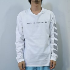 画像2: 90's NIKE USA製 "THERE IS NO FINISH LINE." プリントロンT M (2)