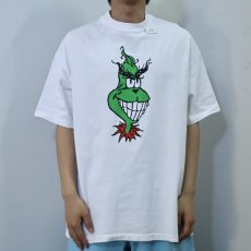 画像2: 90's Dr.Seuss UAS製 "The GRINCH" キャラクタープリントTシャツ XL (2)