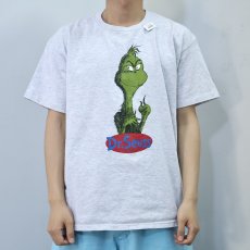 画像2: 90's Dr.Seuss "The GRINCH" キャラクタープリントTシャツ M (2)
