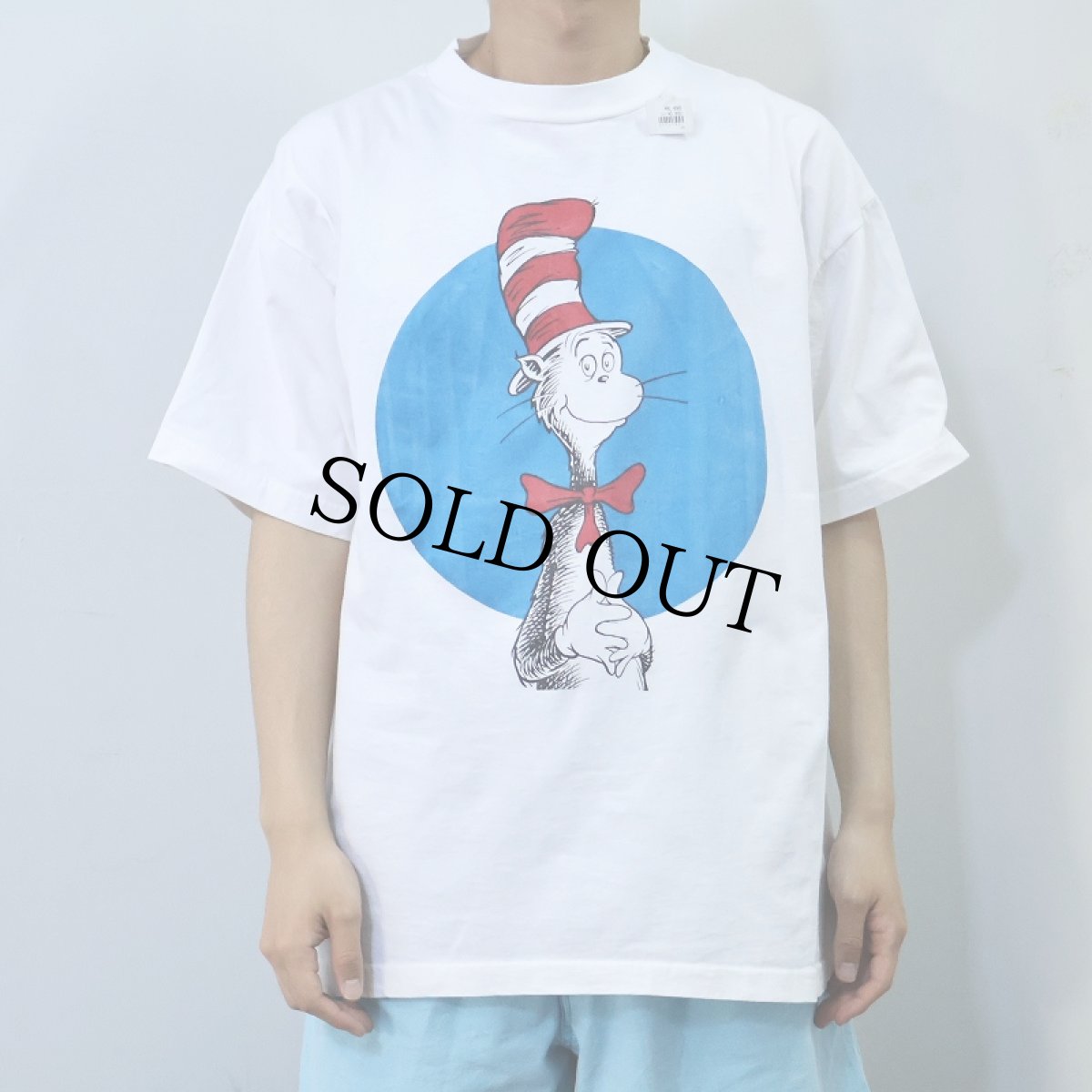 画像2: 90's Dr.Seuss キャラクタープリントTシャツ XL (2)