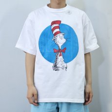 画像2: 90's Dr.Seuss キャラクタープリントTシャツ XL (2)