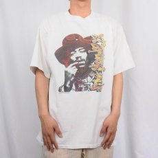 画像2: 90's Jimi Hendrix USA製 ミュージシャンTシャツ XL (2)