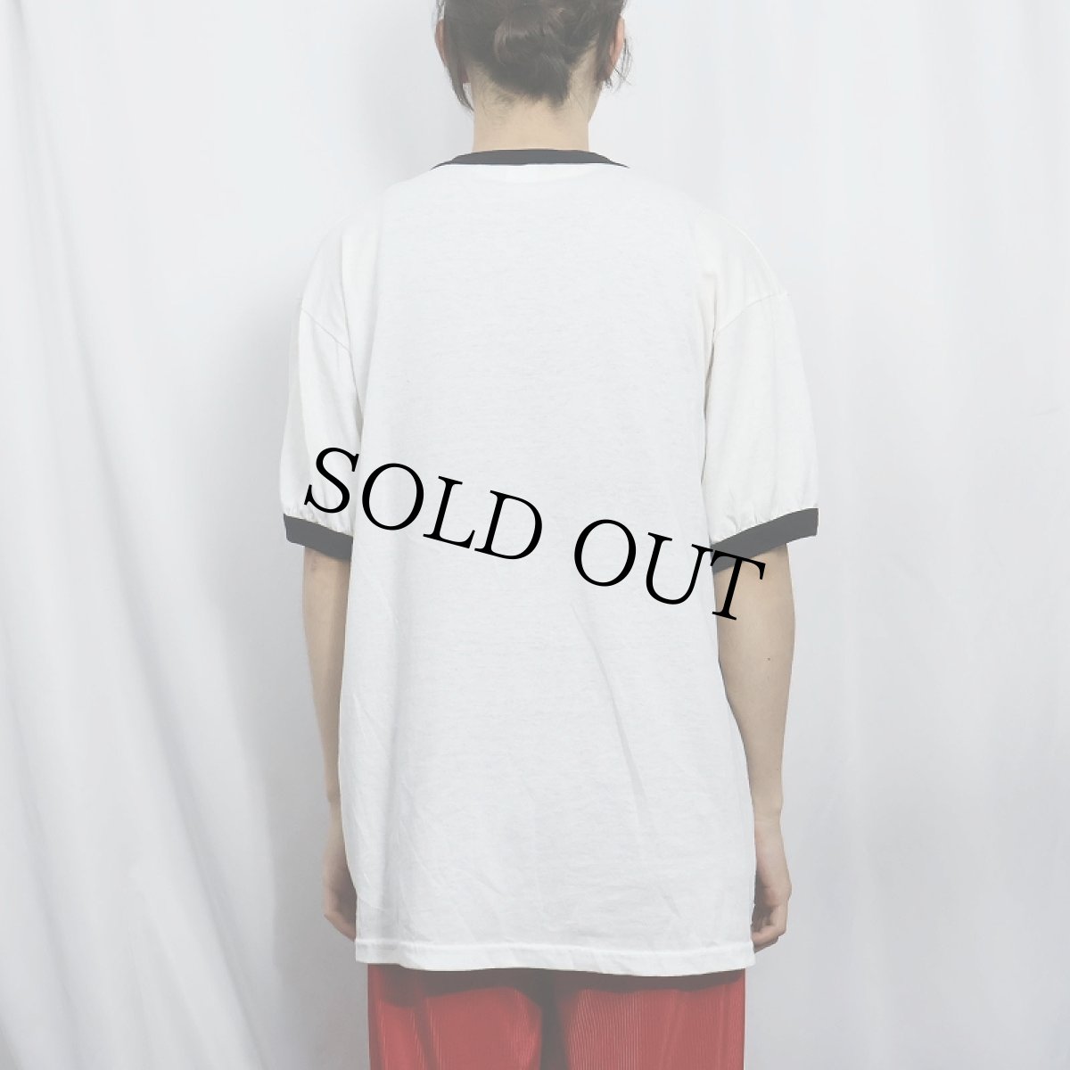 画像3: 2000's "NEW YORK CITY" プリントリンガーTシャツ XL (3)