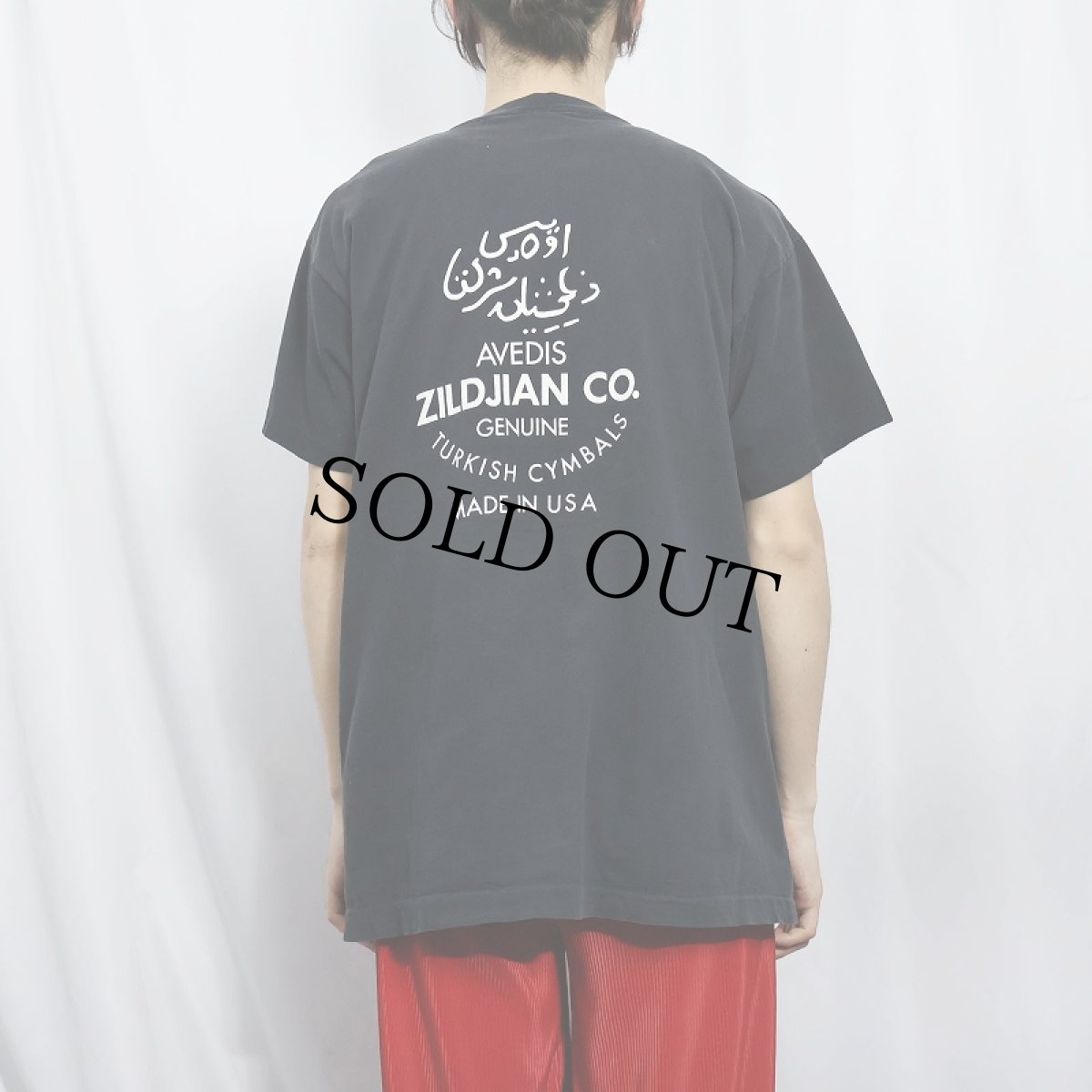 画像3: 90's Zildjian USA製 "The only serious choice" 楽器メーカー ロゴプリントTシャツ L (3)