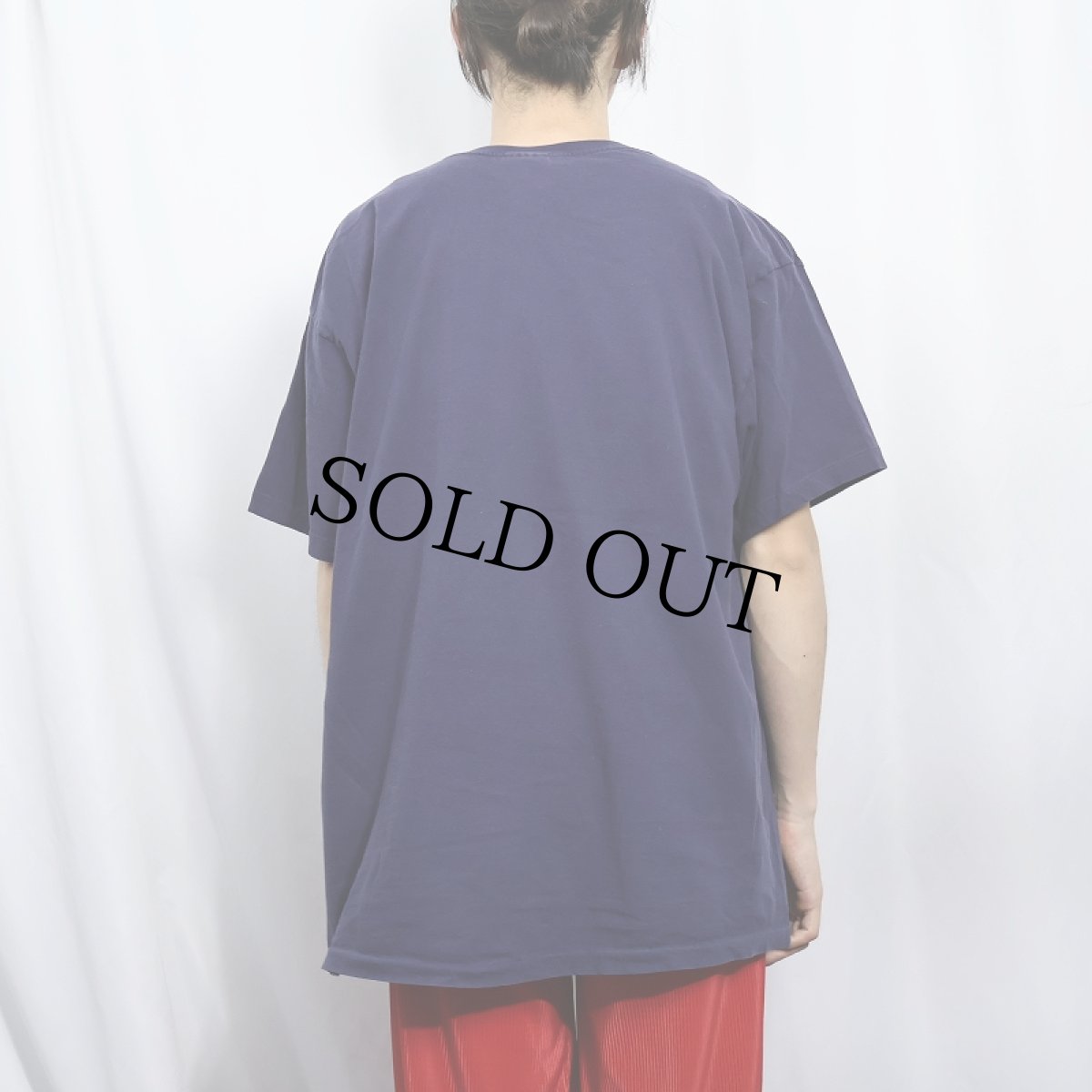 画像3: 90's POLO Ralph Lauren USA製 ロゴ刺繍 ポケットTシャツ NAVY XL (3)