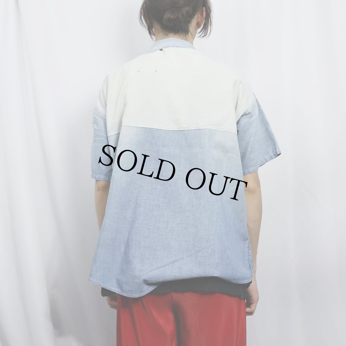 画像4: 50's POWER HOUSE シャンブレーシャツ (4)